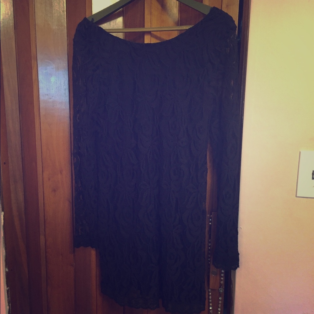 Black Lace Dress
